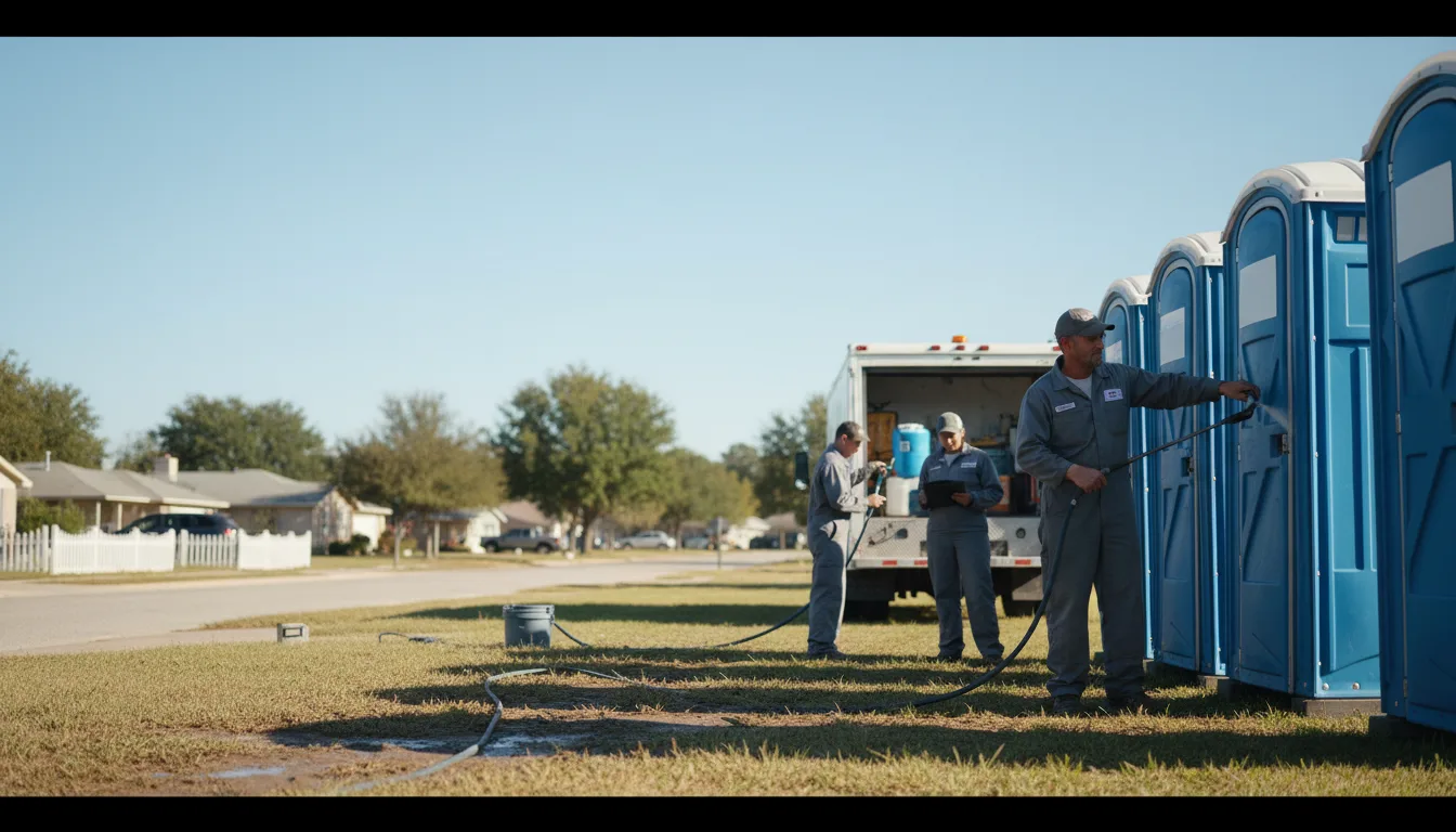 Long-Term Portable Toilet Rental in Grand Cane, LA near me